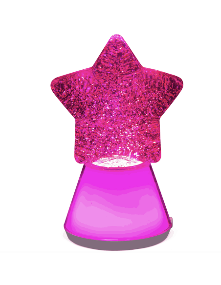 Lampe à paillettes Etoile Magique - Little L