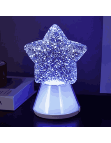 Lampe à paillettes Etoile Magique - Little L