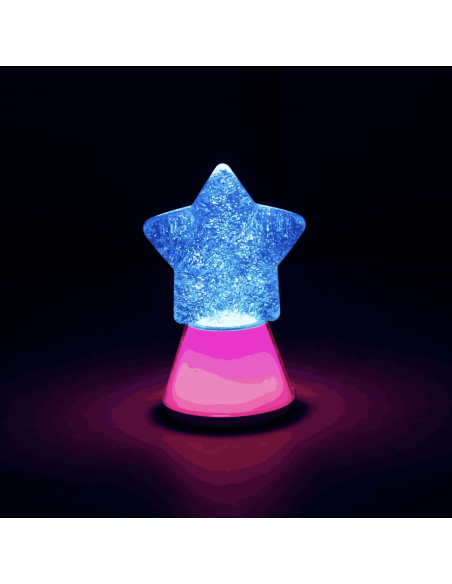 Lampe à paillettes Etoile Magique - Little L