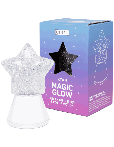 Lampe à paillettes Etoile Magique - Little L