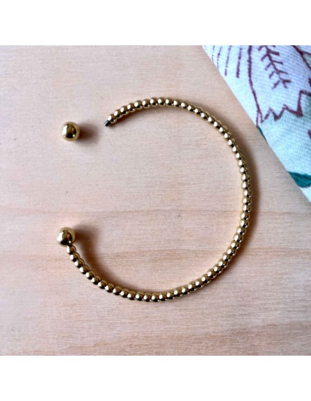Bracelet Jonc avec billes - Bijou de Mimi