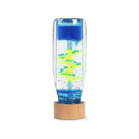 Bouteille sensorielle Move Spirale Bleu - Petit Boum