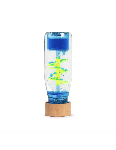 Bouteille sensorielle Move Spirale Bleu - Petit...