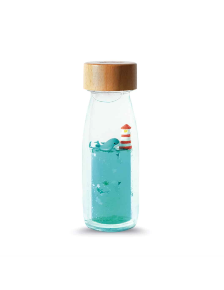 Bouteille sensorielle move baleine - Petit Boum
