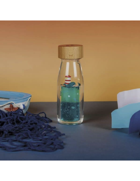 Bouteille sensorielle move baleine - Petit Boum