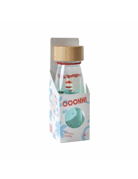 Bouteille sensorielle move baleine - Petit Boum