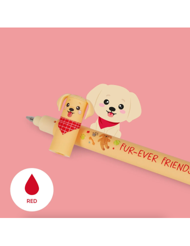Set de 3 stylos à encre effaçable Chiens - Legami