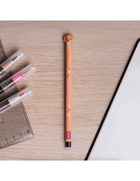 Set de 3 stylos à encre effaçable Chiens - Legami