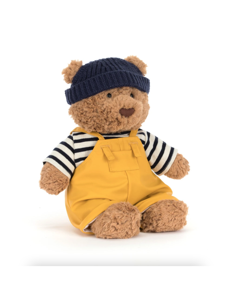 Peluche Ours Bartholomew Marin "Seafarer" - Jellycat