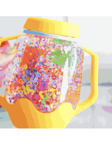 Fun Fillers pour bouteille et jeu sensoriel Formes- Glo pals
