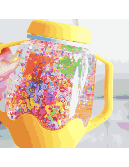 Fun Fillers pour bouteille et jeu sensoriel Formes- Glo pals