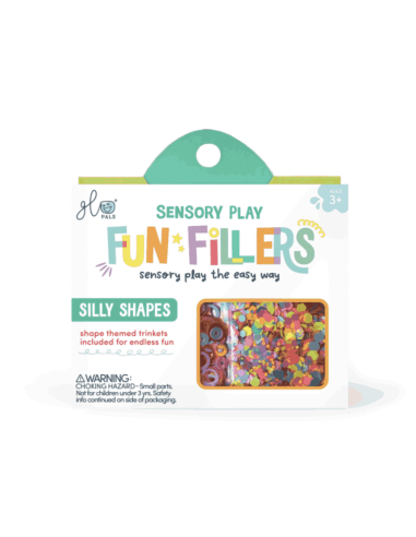Fun Fillers pour bouteille et jeu sensoriel Formes- Glo pals