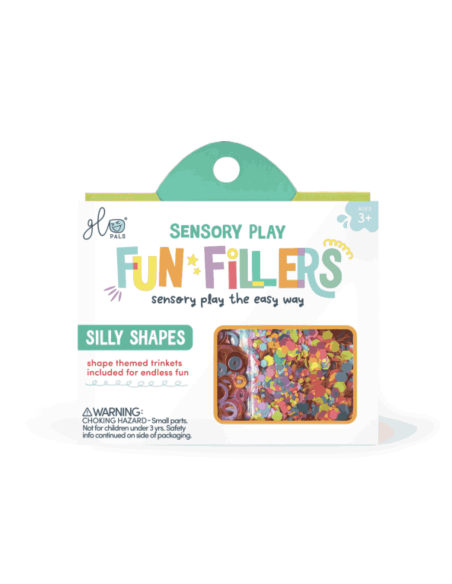 Fun Fillers pour bouteille et jeu sensoriel Formes- Glo pals