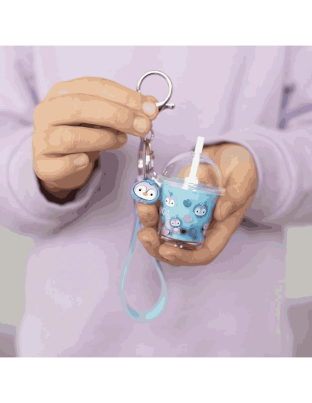 DIY bijou de sac blueberry bubble tea - Tiger Tribe
