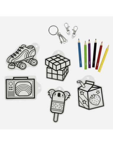 Kit créatif en plastique fou Shrinkorama - Tiger Tribe