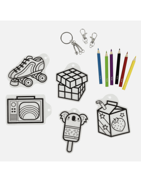 Kit créatif en plastique fou Shrinkorama - Tiger Tribe