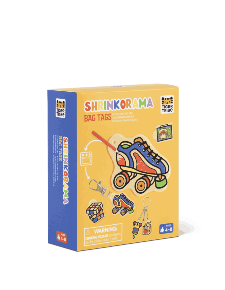 Kit créatif en plastique fou Shrinkorama - Tiger Tribe