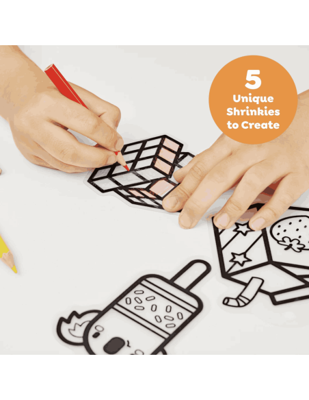 Kit créatif en plastique fou Shrinkorama - Tiger Tribe