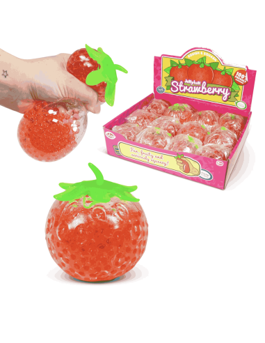 Squishy balle anti-stress Fraise - One for Fun