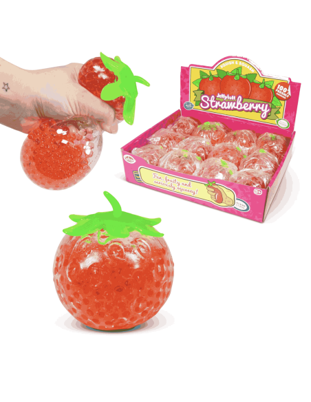 Squishy balle anti-stress Fraise - One for Fun