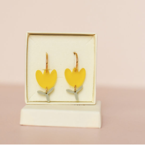 Boucles d'oreilles Tulipes - Les Mignonneries 2
