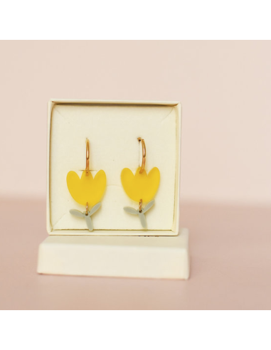 Boucles d'oreilles Tulipes - Les Mignonneries