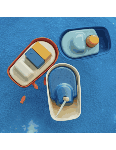 Bateau cargo modulable - Plan Toys