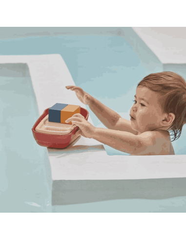 Bateau cargo modulable - Plan Toys