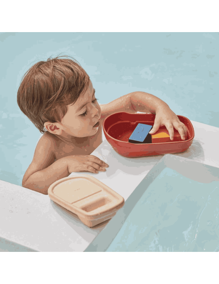 Bateau cargo modulable - Plan Toys