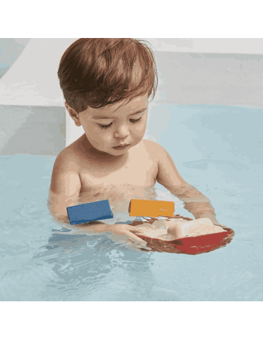 Bateau cargo modulable - Plan Toys