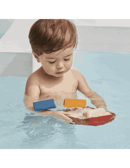 Bateau cargo modulable - Plan Toys