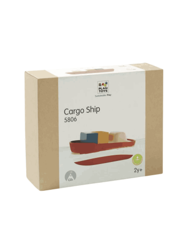 Bateau cargo modulable - Plan Toys