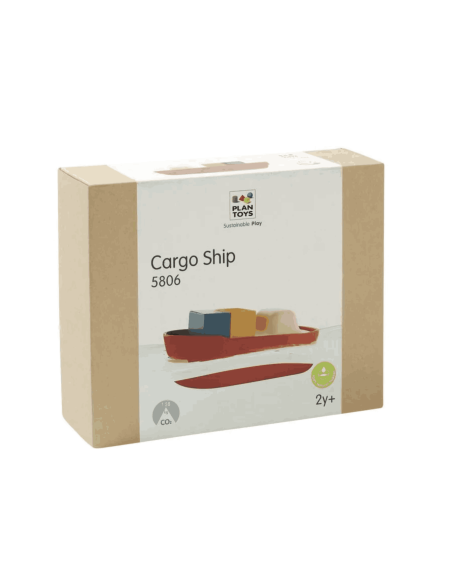 Bateau cargo modulable - Plan Toys