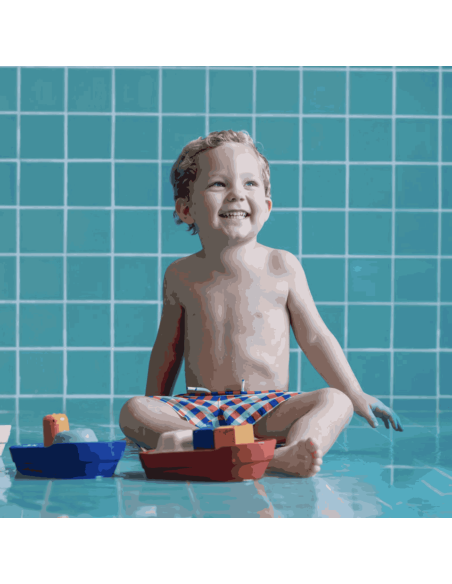 Bateau cargo modulable - Plan Toys