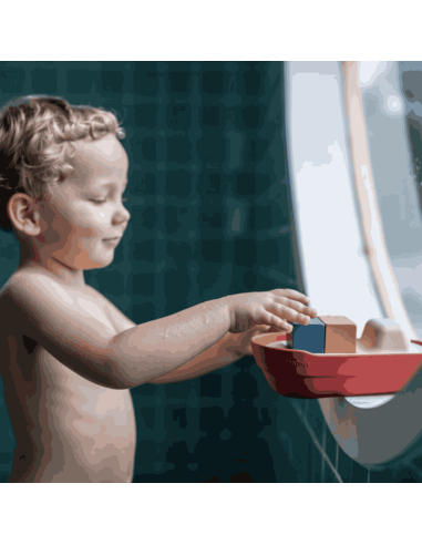 Bateau cargo modulable - Plan Toys