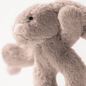 Hochet lapin beige - Jellycat 2
