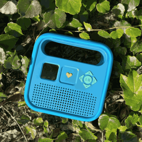 Coque de protection Merlin bleu azur- Hello Merlin 2