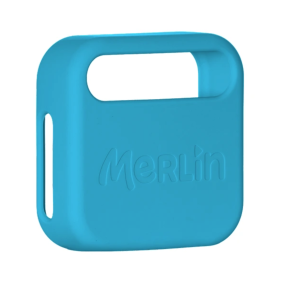 Coque de protection Merlin bleu azur- Hello Merlin