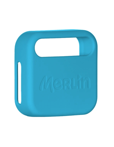 Coque de protection Merlin bleu azur- Hello Merlin
