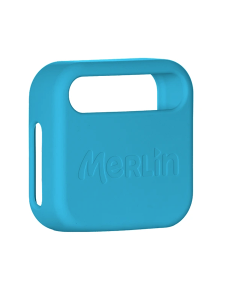 Coque de protection Merlin bleu azur- Hello Merlin