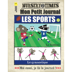 Livre d'éveil à froisser "Les sports" - Mon Petit Journal