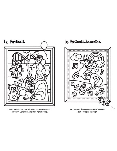 Livre d'éveil à colorier "I love art" - Gazette...