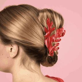 Pince à cheveux Corail - Coucou Suzette