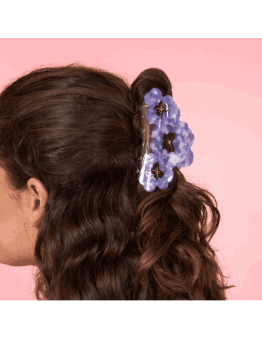 Grande pince à cheveux 3 pensées - Coucou Suzette