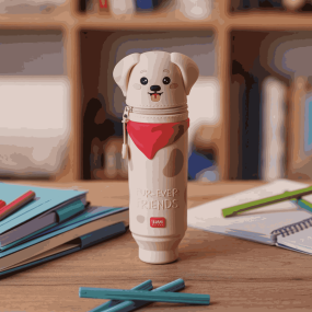 Trousse en silicone chien Golden - Legami