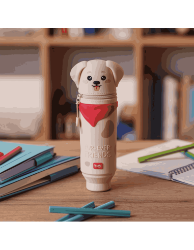 Trousse en silicone chien Golden - Legami