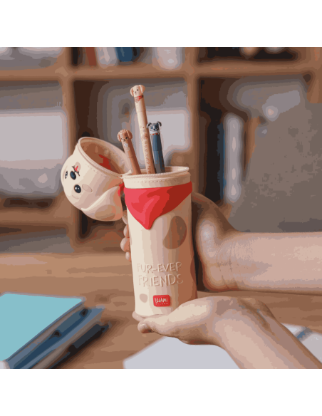 Trousse en silicone chien Golden - Legami