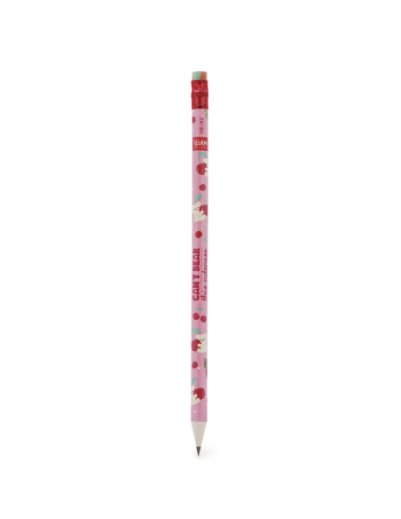 Crayon en papier Teddy Bear rose - Legami