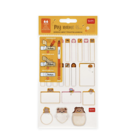 Etiquettes adhésives avec film protecteur Teddy Bear - Legami