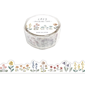 Masking tape Cozy Flower - Mind Wave
